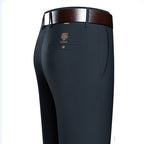 🔥Men's high-waisted stretch anti-wrinkle trousers, neat and stylish!