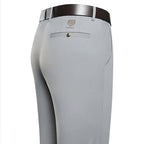 🔥Men's high-waisted stretch anti-wrinkle trousers, neat and stylish!