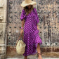 🌸 Crazy Deal! Puff - Sleeve Floral Maxi, Resort Ready