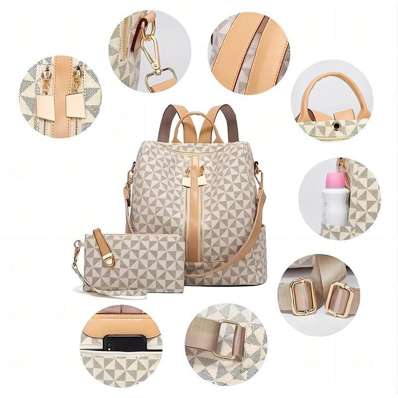 💜🔥2025 treasure model large-capacity anti-theft design shoulder bag 🥰