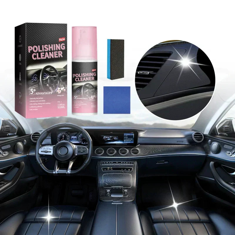 ✨【65% OFF】Steering Wheel Savior Pro™ ✨ | 3-Second Leather Reviver | Anti-Slip & Shine Kit | Works on Faded Plastic & Vinyl (Non-Greasy Formula)