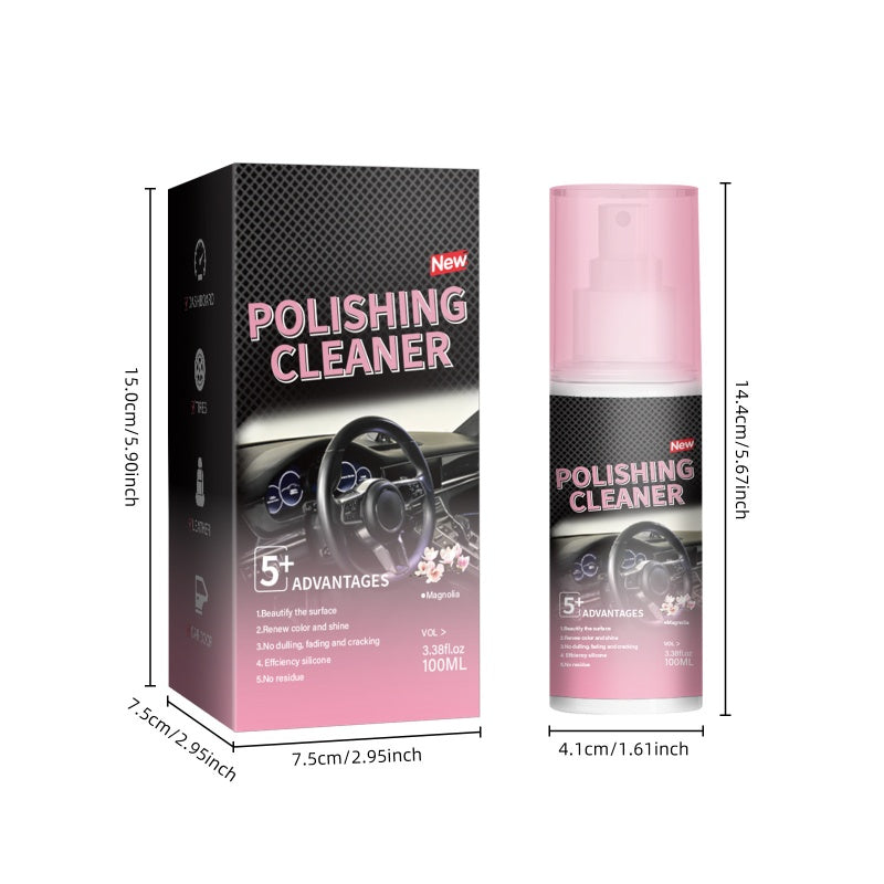 ✨【65% OFF】Steering Wheel Savior Pro™ ✨ | 3-Second Leather Reviver | Anti-Slip & Shine Kit | Works on Faded Plastic & Vinyl (Non-Greasy Formula)