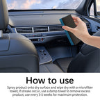 ✨【65% OFF】Steering Wheel Savior Pro™ ✨ | 3-Second Leather Reviver | Anti-Slip & Shine Kit | Works on Faded Plastic & Vinyl (Non-Greasy Formula)