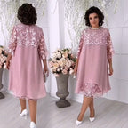 💗Sizzling Sale - 50% Off!💗 Sheer Breeze Layered Lace Dress