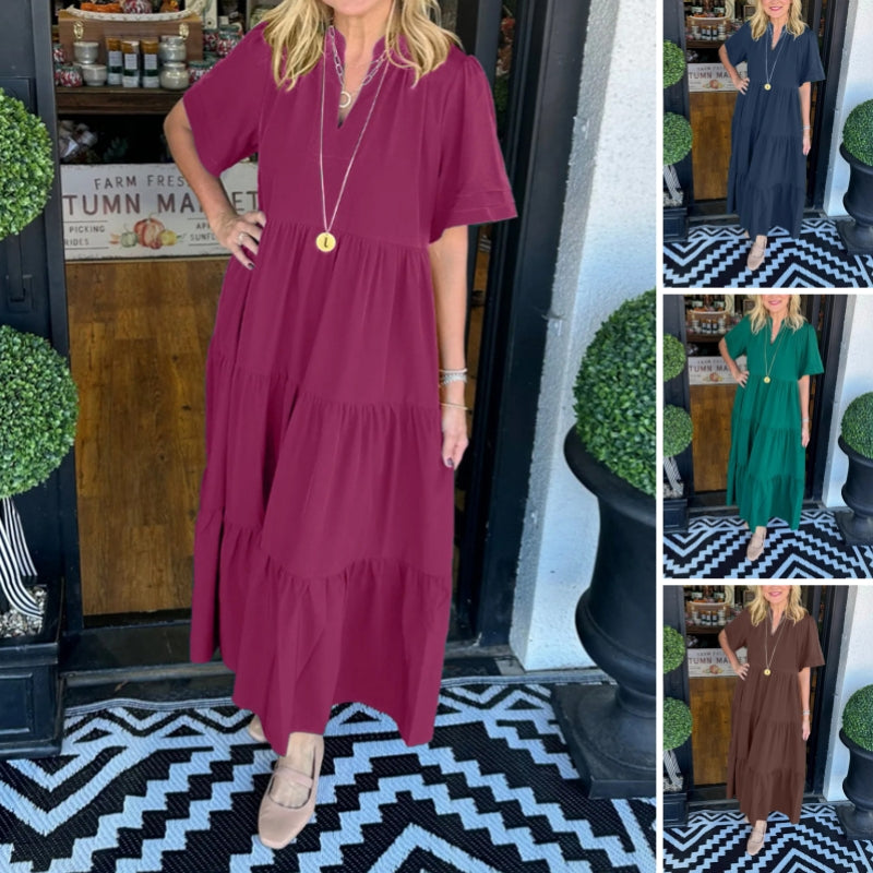 💕Limited Time 55% Off💕Women’s Elegant Tiered Maxi Dress