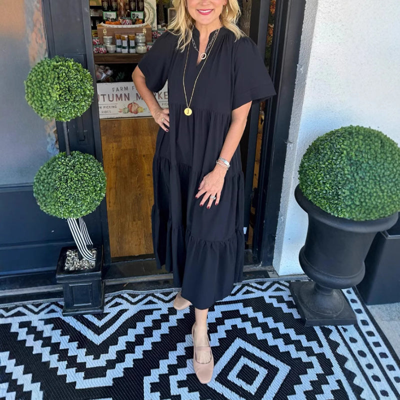 💕Limited Time 55% Off💕Women’s Elegant Tiered Maxi Dress