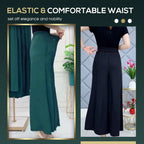 ⏰Limited Stock! Price Drop on Pleated Wide - Leg Pants: Figure - Friendly &