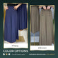 ⏰Limited Stock! Price Drop on Pleated Wide - Leg Pants: Figure - Friendly &