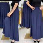 ⏰Limited Stock! Price Drop on Pleated Wide - Leg Pants: Figure - Friendly &