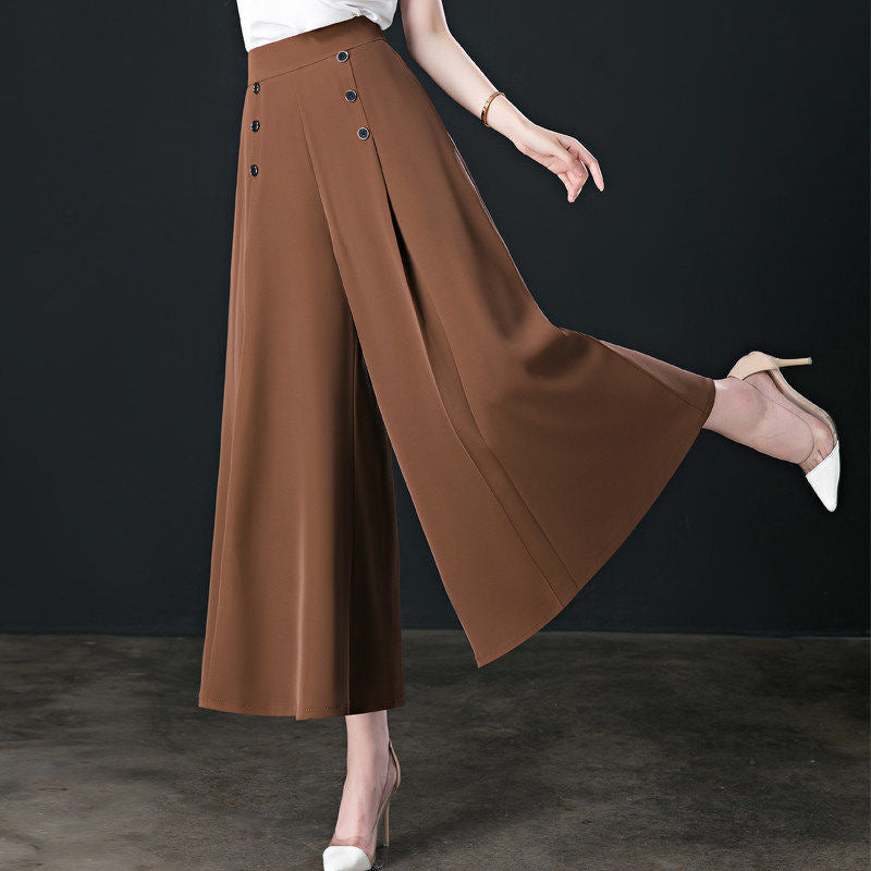 ⏰Limited Stock! Price Drop on Pleated Wide - Leg Pants: Figure - Friendly &