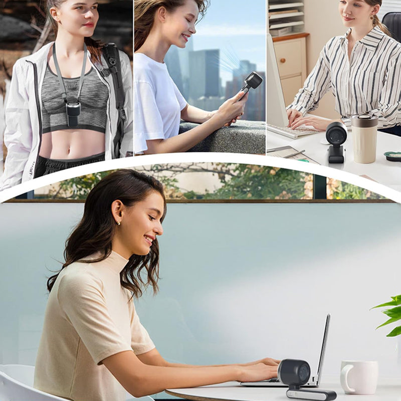 🌬️Portable Turbo Fan | Ultra - Cool Breeze for Summer On - the - Go