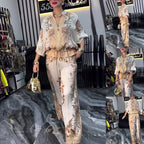 💕Limited Sale 50% OFF💕Women’s Elegant Zip-Up Two-Piece Set