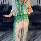 💕Limited Sale 50% OFF💕Women’s Elegant Zip-Up Two-Piece Set