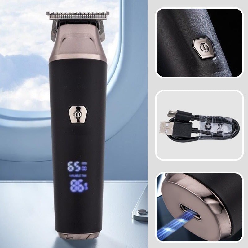 🔥Last Day Special 50% OFF💇‍♂️LCD Digital Hair Clipper