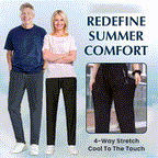 ✨ActiveFlex Summer Stretch Pants - Unisex 4-way stretch casual wear is breathable, all-day comfortable and free-moving