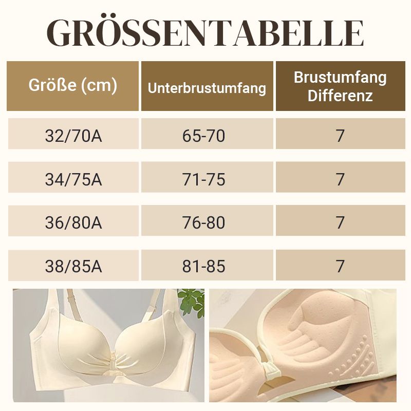 ✨ Baby-grade skin-friendly material seamless non-slip gathering bra ✨