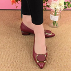 Women's Low Heel Shallow Pointed Toe Shoes