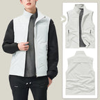 ⏳ Limited time 50% off! 💥Men's Comfortable Quick-Dry Vest with Pockets（From two pieces, the more you buy, the more you save!）