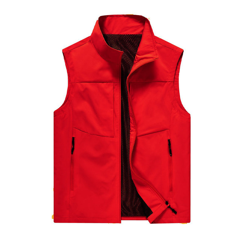 ⏳ Limited time 50% off! 💥Men's Comfortable Quick-Dry Vest with Pockets（From two pieces, the more you buy, the more you save!）