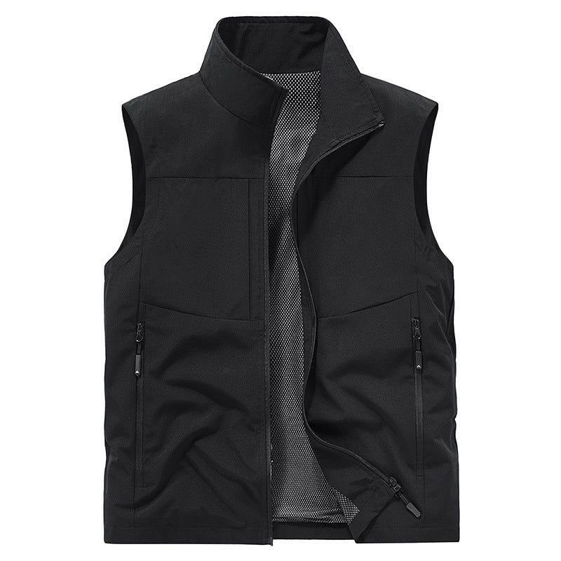 ⏳ Limited time 50% off! 💥Men's Comfortable Quick-Dry Vest with Pockets（From two pieces, the more you buy, the more you save!）
