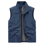 ⏳ Limited time 50% off! 💥Men's Comfortable Quick-Dry Vest with Pockets（From two pieces, the more you buy, the more you save!）