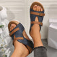🔥LAST DAY PROMOTION - 50%OFF🔥Cutout Platform Wedge Sandals（The more you buy, the higher the discount）