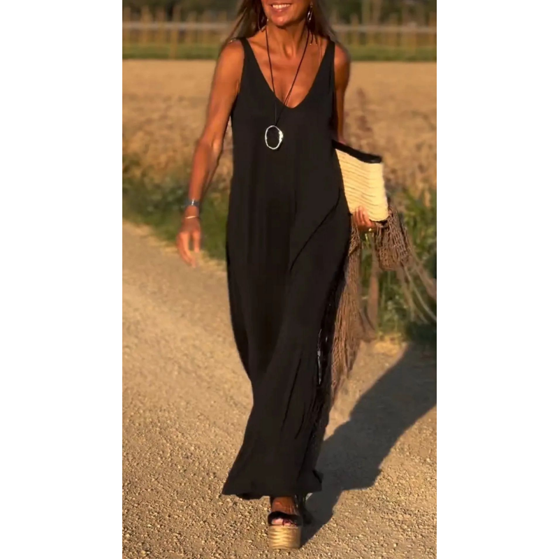 ✨Early Summer New✨Women's V-Neck Maxi Cami Dress