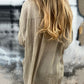 💖 Simple style women's versatile linen breathable button shirt！