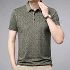 💕 Father's Love! Supima cotton men's short-sleeved shirt, breathable and soft, interprets quality care