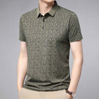 💕 Father's Love! Supima cotton men's short-sleeved shirt, breathable and soft, interprets quality care