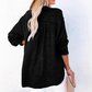 👑 Goddess vibe! A long-sleeved top with a mesh button collar, exuding gentle charm 💖