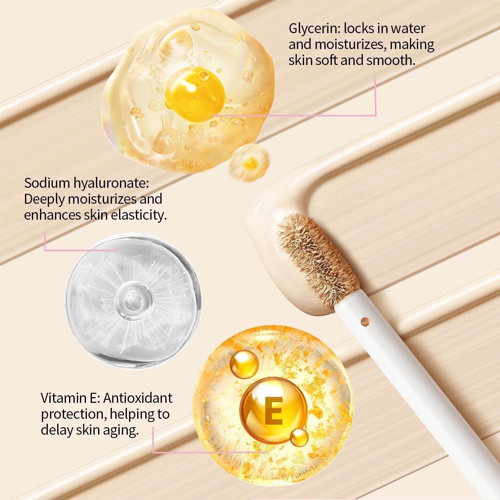 💗Limited Time Sale-Buy 1 Get 1 Free✨Under Eye Brightener , Brightening Cream Concealer