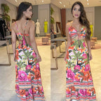 🌴Summer Specials🌴Women's Halter Sleeveless Backless Slim Sexy Beach Dresses