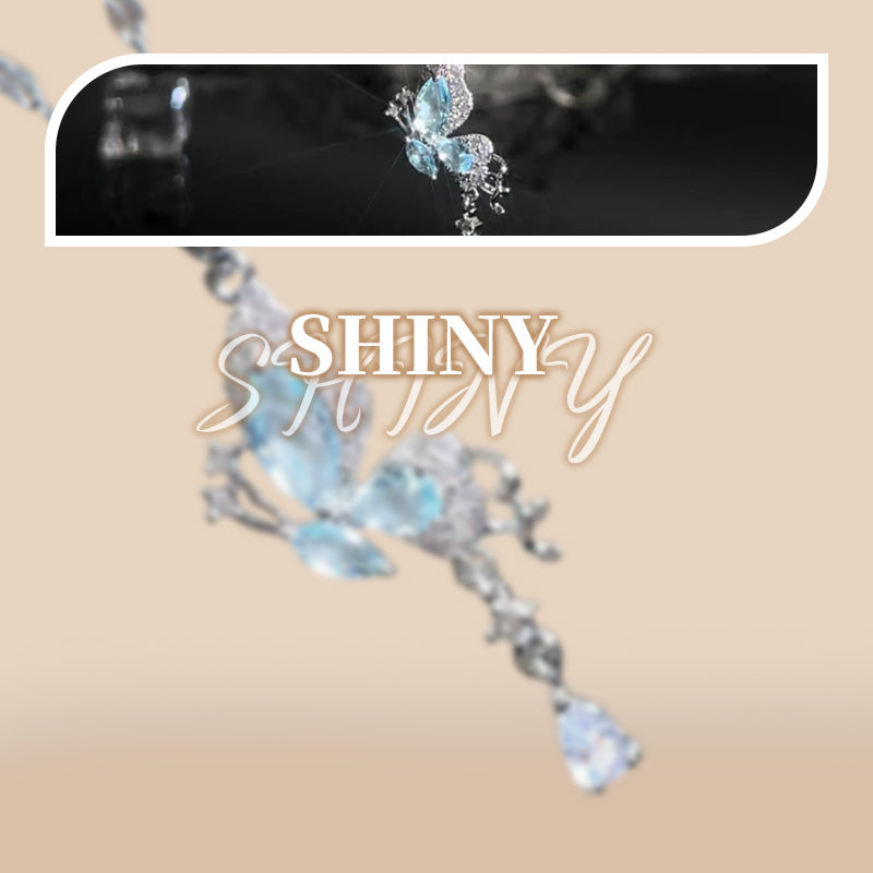 ✨Buy 1 Get 1 Free✨Elegant Butterfly Tassel Pendant Necklace