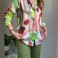🌸 Women's Printed Shirt Wide-leg Pants Set (Haute Couture Fabric)