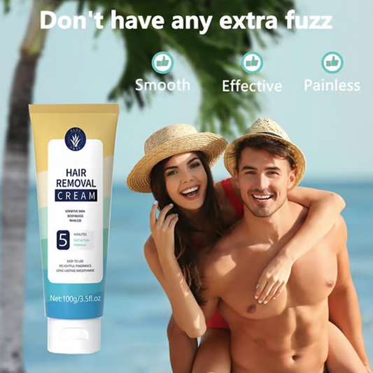 🔥 Unisex painless hair removal cream! Gentle on the skin ⏳ limited time offer