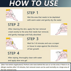 🔥 Unisex painless hair removal cream! Gentle on the skin ⏳ limited time offer