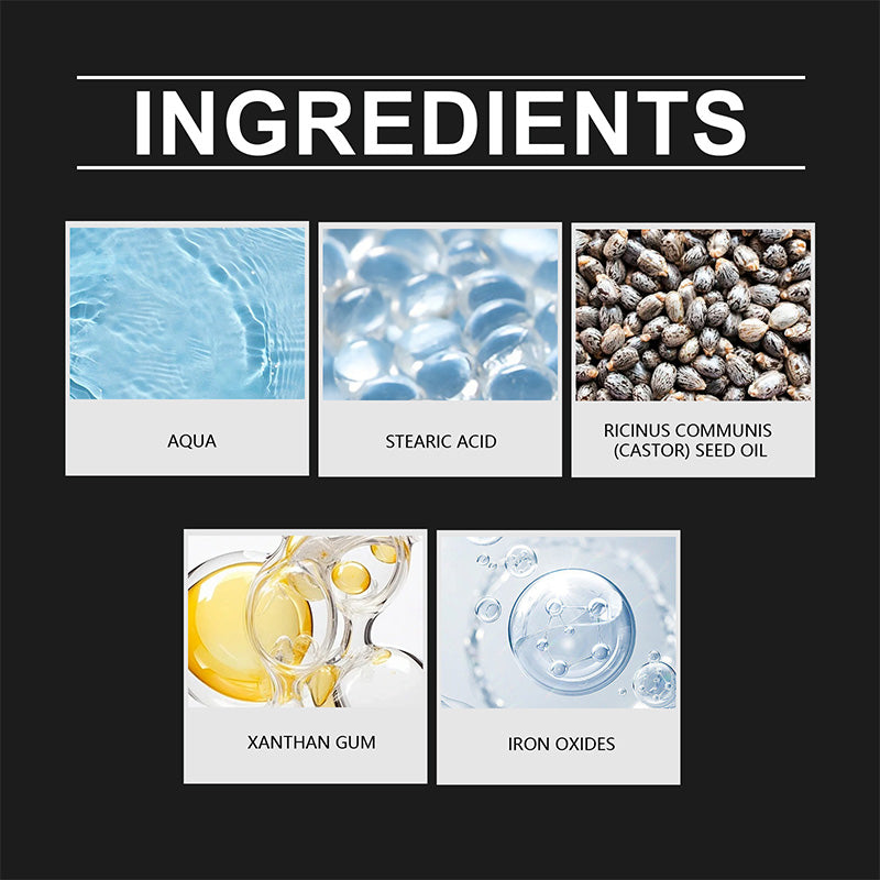 🌿 Natural waterproof mascara|Sweat-resistant brown tone for big eyes all day ✨