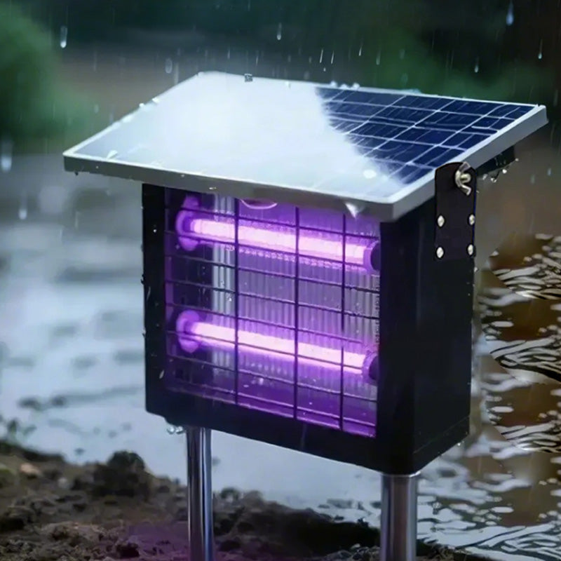 🔥3500V Mosquito King! Solar high-voltage power grid ✨ indoor and outdoor mosquitoes are close to direct evaporation 🦟 in seconds