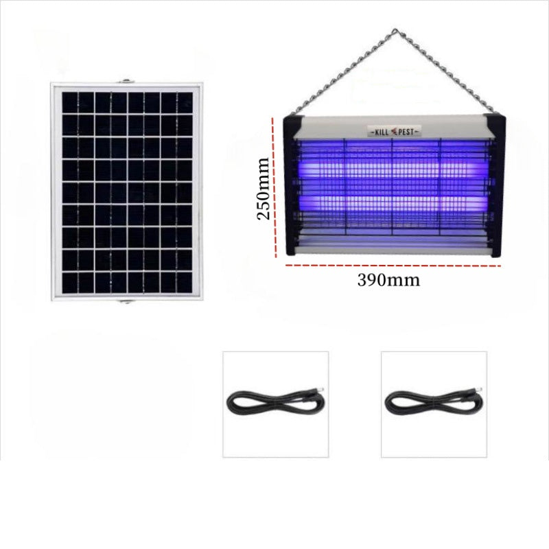 🔥3500V Mosquito King! Solar high-voltage power grid ✨ indoor and outdoor mosquitoes are close to direct evaporation 🦟 in seconds