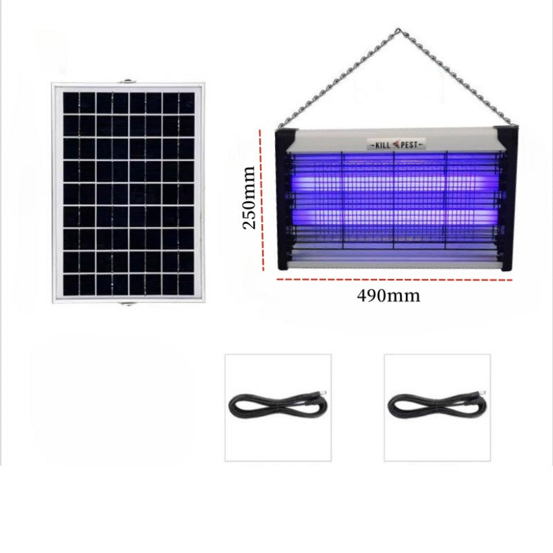 🔥3500V Mosquito King! Solar high-voltage power grid ✨ indoor and outdoor mosquitoes are close to direct evaporation 🦟 in seconds