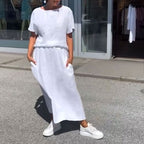 🥰Limited Sale 50% OFF💖Women's Casual Flowing Loose Two-Piece Suit