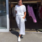 🥰Limited Sale 50% OFF💖Women's Casual Flowing Loose Two-Piece Suit