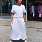 🥰Limited Sale 50% OFF💖Women's Casual Flowing Loose Two-Piece Suit