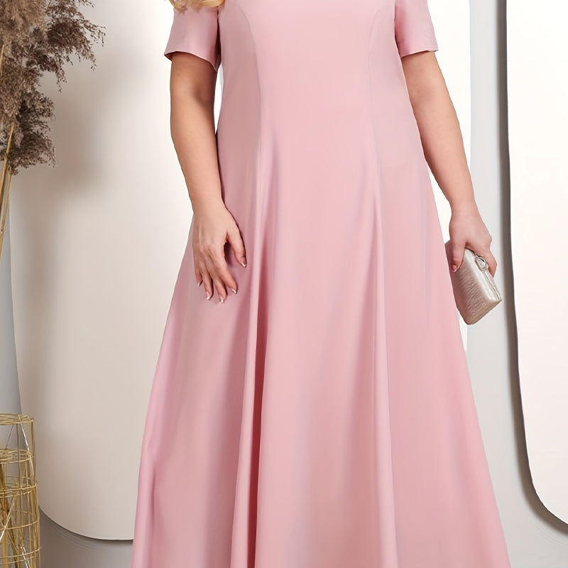 👑 Haute Couture luxury|Lace embroidered jacket × satin solid evening dress set