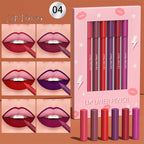 Long Lasting Matte Lip Liner Pencil Set