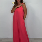 I love the 💓 women's solid-color loose jumpsuit, which is beautiful when you wear it