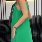 💖A must-have to catch the eye! Women's casual printed sleeveless dress🌴