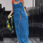 💖A must-have to catch the eye! Women's casual printed sleeveless dress🌴