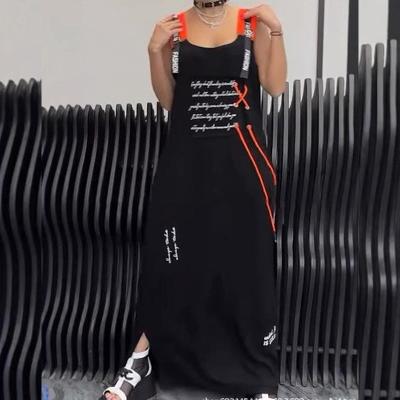 💖A must-have to catch the eye! Women's casual printed sleeveless dress🌴